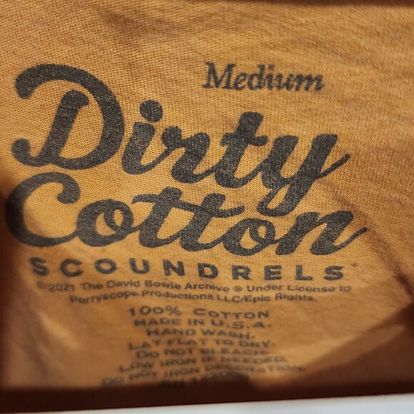 Bowie Shirt, David Bowie T-shirt, Ziggy Stardust Shirt, 70s Music Graphic Tee - Picture 3 of 3